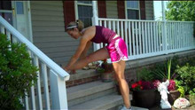 Post Run Stretch at Home