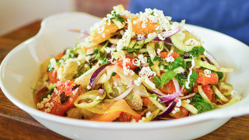 Fennel Citrus Salad Cooking Videos Grokker