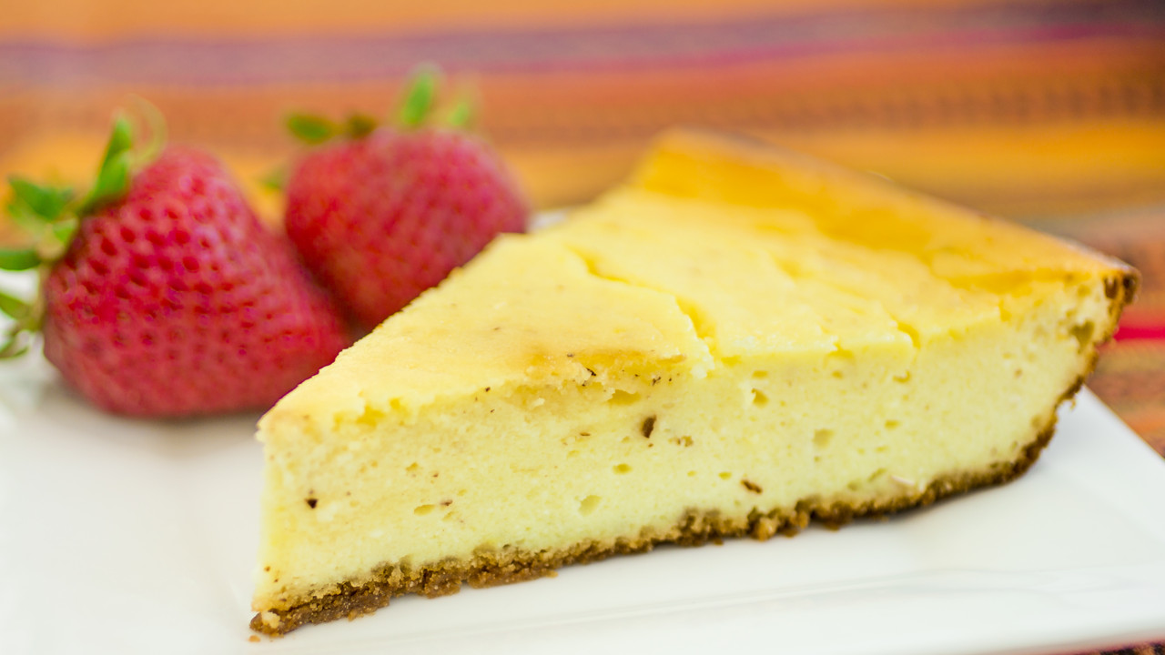 GlutenFree Graham Cracker Crusted Ricotta Cake Cooking Videos Grokker