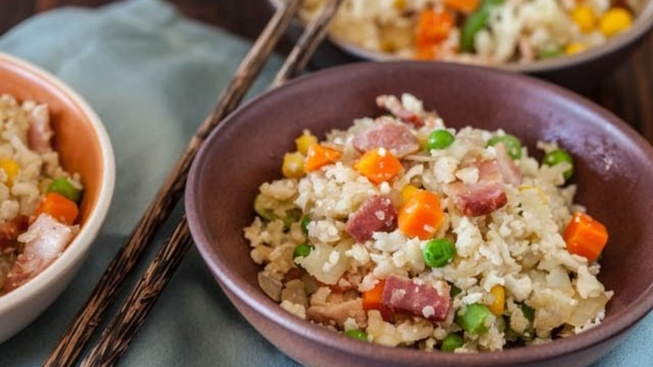 Paleo Cauliflower Fried Rice Recipe - Cooking Videos | Grokker