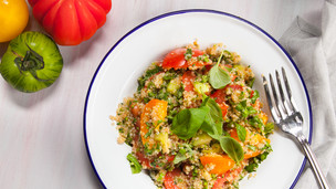 Thumbnail image for Quinoa Tomato Basil Salad