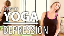 Yoga For Depression - 30 Minute Energizing Yoga Flow. Heart Opening