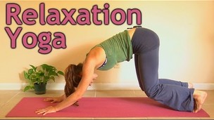 Thumbnail image for Relaxing Yoga for Back Pain, Part 3 | Beginners Home Workout Mollie Psychetruth Austin